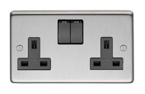 Click Here To Enlarge This Photo Of 34224&sol;1 From The Anvil SSS Double 13 Amp Switched Socket