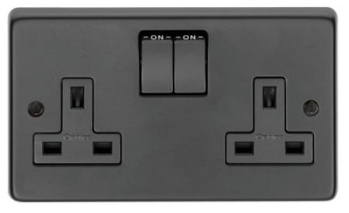 Click Here To Enlarge This Photo Of 34224&sol;2 From The Anvil MB Double 13 Amp Switched Socket