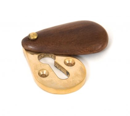 Click Here To Enlarge This Photo Of 83558 From The Anvil Rosewood Plain Escutcheons