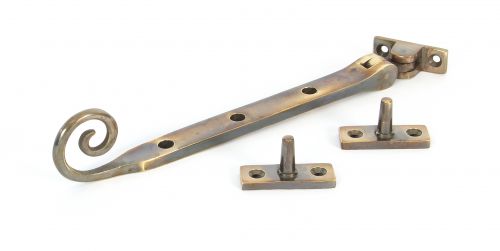 Click Here To Enlarge This Photo Of 83567 From The Anvil Aged Brass 8" Monkeytail Stay