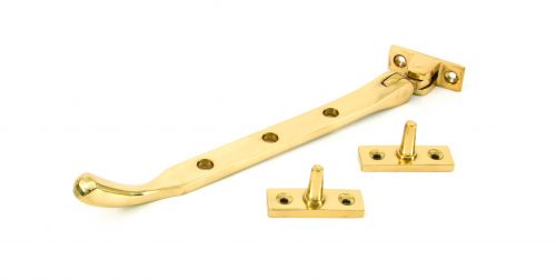 Click Here To Enlarge This Photo Of 33749 From The Anvil Polished Brass 8'' Peardrop Stay