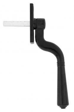 Click Here To Enlarge This Photo Of 20460 From The Anvil Black Teardrop Espag&period; Window Handle