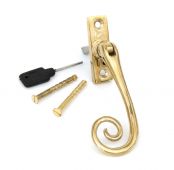 33310 From The Anvil Polished Brass Slim Monkeytail Espag&period; LH