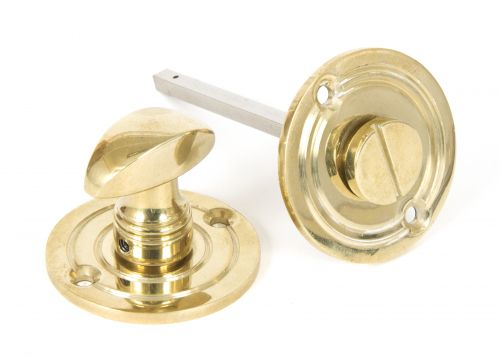Click Here To Enlarge This Photo Of 83825 From The Anvil Polished Brass Round Bathroom Thumbturn