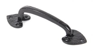 73142 From The Anvil Black Antique 8" Gothic Pull Handle 168mm c&sol;c