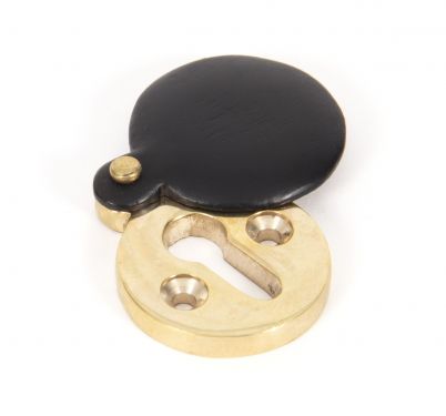 Click Here To Enlarge This Photo Of 83833 From The Anvil Ebony Round Escutcheons