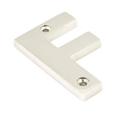 Click Here To Enlarge This Photo Of 90303F From The Anvil Polished Nickel Letter 'F'
