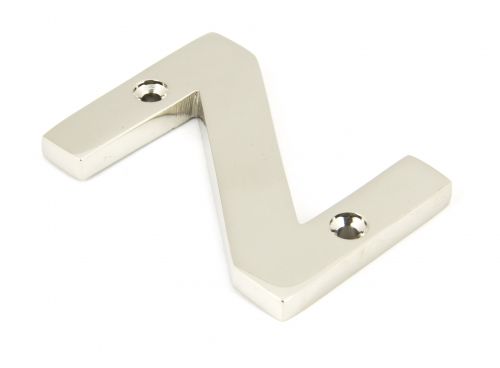 Click Here To Enlarge This Photo Of 90303Z From The Anvil Polished Nickel Letter 'Z'