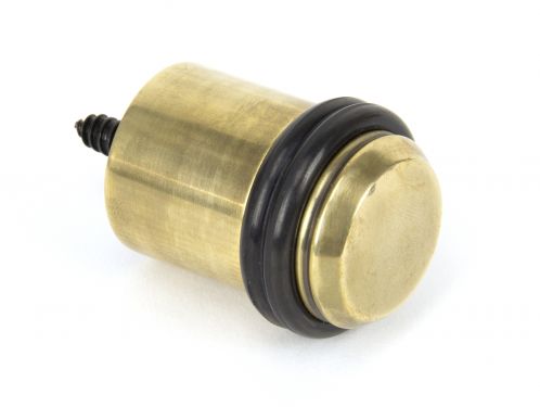 Click Here To Enlarge This Photo Of 91514 From The Anvil Aged Brass Floor Mounted Door Stop