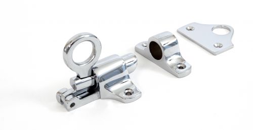 Click Here To Enlarge This Photo Of 90268 From The Anvil Polished Chrome Fanlight Catch &plus; Two Keeps
