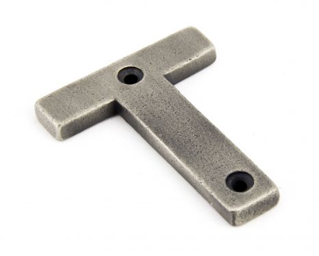 Click Here To Enlarge This Photo Of 83803T From The Anvil Antique Pewter Letter T