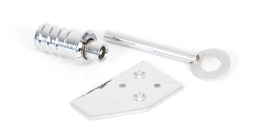 Click Here To Enlarge This Photo Of 90272 From The Anvil Polished Chrome Flush Sash Stop &lpar;Keyed&rpar;