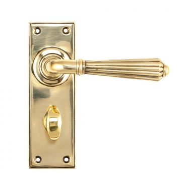 Click Here To Enlarge This Photo Of 45312 From the Anvil Aged Brass Hinton Lever Bathroom Set