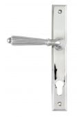 45320 From the Anvil Polished Chrome Hinton Slimline Lever Espag&period; Lock Set - 92mm Centres - 212mm Screw Centres