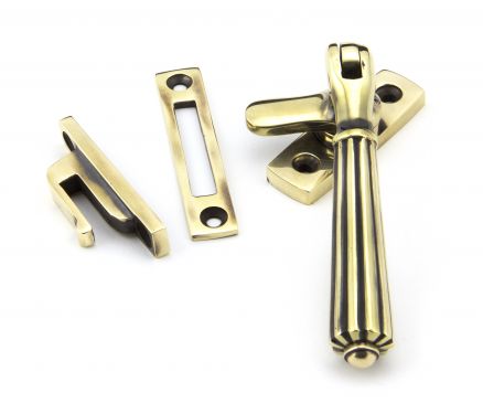 Click Here To Enlarge This Photo Of 45339 From the Anvil Aged Brass Locking Hinton Fastener