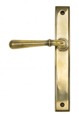Click Here To Enlarge This Photo Of 45429 From the Anvil Aged Brass Newbury Slimline Lever Latch Set - Screw Centres 244mm