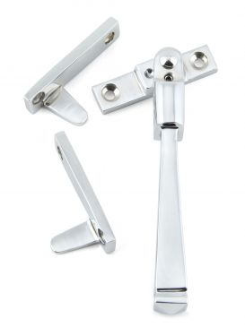 Click Here To Enlarge This Photo Of 90412 From the Anvil Polished Chrome Night-Vent Locking Avon Fastener