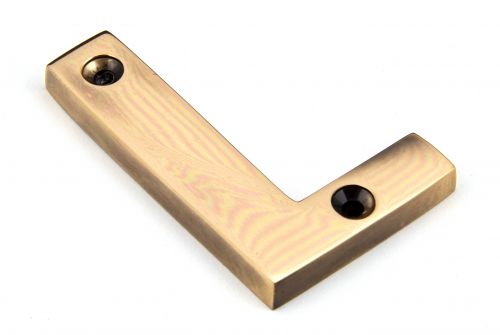 Click Here To Enlarge This Photo Of 92031L From the Anvil Polished Bronze Letter L