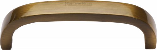 Click Here To Enlarge This Photo Of C1800 89-AT Heritage Brass Cabinet Pull D Shaped 89mm ctc Antique Brass Finish