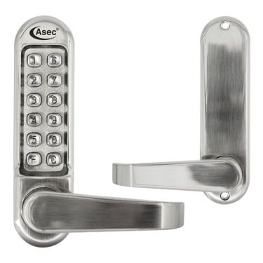Click Here To Enlarge This Photo Of AS4305 - ASEC Free Passage Digital Lock &lpar;No Latch&rpar;