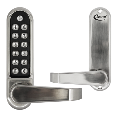 Click Here To Enlarge This Photo Of AS4306 - ASEC Easy Code Change Digital Lock With Optional Free Passage &lpar;No Latch&rpar;