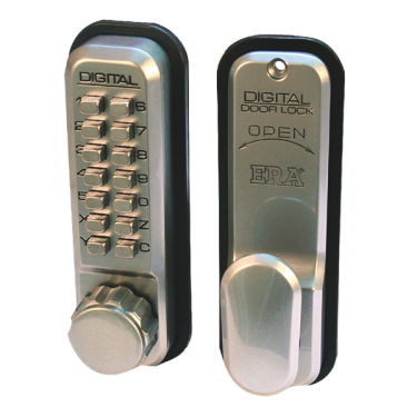 Click Here To Enlarge This Photo Of L11823 - ERA 291 Series Digital Lock With Holdback - Satin Chrome