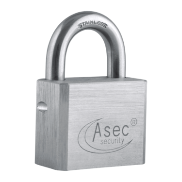 Click Here To Enlarge This Photo Of AS11691 - ASEC Open Shackle Padlock with Removable Cylinder 54mm Boxed