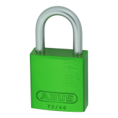 L25506 - ABUS 72LL&sol;40 Anti-Rust Love Lock 40mm Aluminium Padlock Green