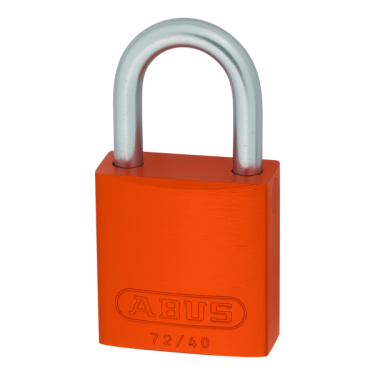 Click Here To Enlarge This Photo Of L25509 - ABUS 72LL&sol;40 Anti-Rust Love Lock 40mm Aluminium Padlock Orange