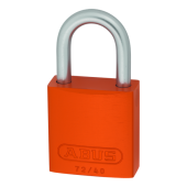 L25509 - ABUS 72LL&sol;40 Anti-Rust Love Lock 40mm Aluminium Padlock Orange