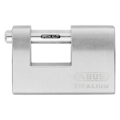 L25653 - ABUS Titalium 98TI Series 90mm Sliding Shackle Padlock KD Boxed