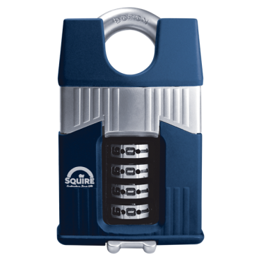 Click Here To Enlarge This Photo Of L27217 - SQUIRE Warrior 55mm Closed Shackle Combination Padlock