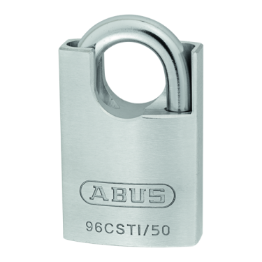 Click Here To Enlarge This Photo Of L25525 - ABUS Titalium 96TICS Series Closed Shackle 50mm Padlock KA '7565' Boxed
