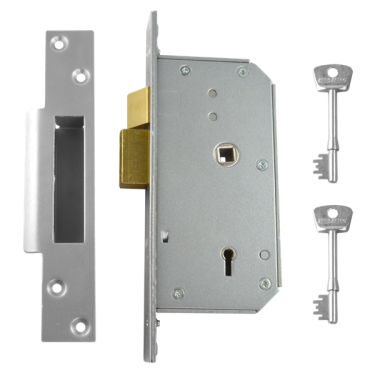 Click Here To Enlarge This Photo Of 219 - UNION C-Series 3K70 Detainer Sashlock 73mm L&sol;H Satin Chrome Keyed to Differ