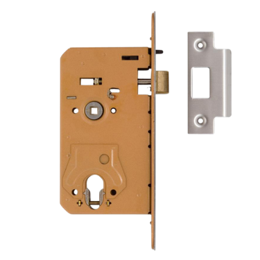 Click Here To Enlarge This Photo Of 9139 - UNION L2370 Euro &sol; Oval Nightlatch Case 95mm Satin Chrome