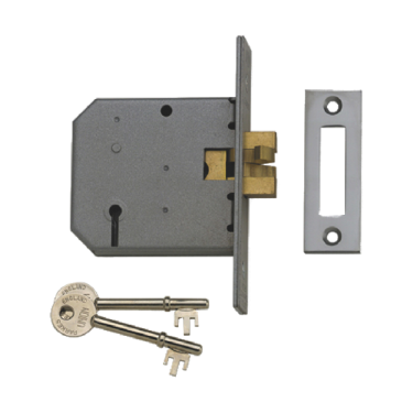 Click Here To Enlarge This Photo Of 3297 - UNION 2477 3 Lever Clawbolt 75mm Satin Chrome Keyed to Differ