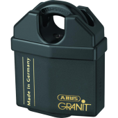 L19047 - ABUS 37 Series Granit &grave;Plus&grave; Mechanism Solid Steel Rekeyable Closed Shackle Padlock 64mm KD