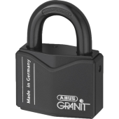 L19046 - ABUS 37 Series Granit &grave;Plus&grave; Mechanism Solid Steel Rekeyable Open Shackle Padlock 63mm KD