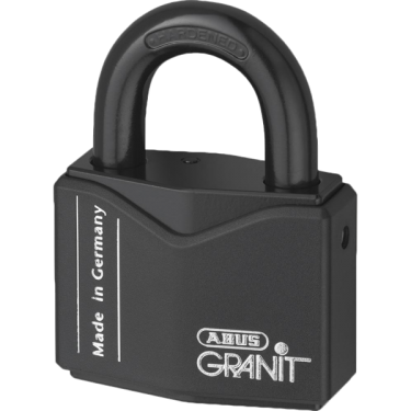 Click Here To Enlarge This Photo Of L19041 - ABUS 37 Series Granit &grave;Plus&grave; Mechanism Solid Steel Open Shackle Padlock 63mm KD