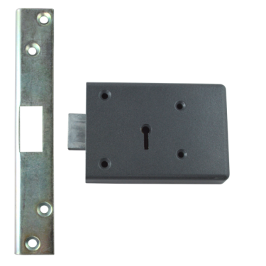 Click Here To Enlarge This Photo Of L460 - UNION FB2 Fire Brigade 2 Lever Rim Deadlock R&sol;H