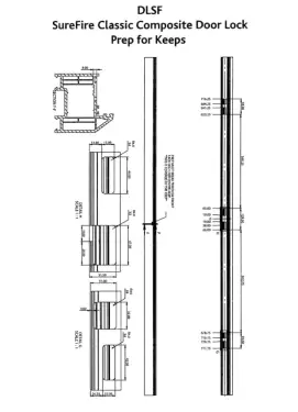 Click Here To Enlarge This Photo Of L29651 - ERA SureFire Hook Keep to suit Composite Doors - Right Hand &lpar;DKSFHKR23490&rpar;