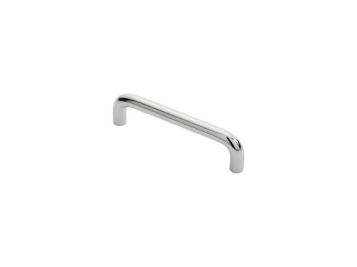 Click Here To Enlarge This Photo Of FTD460ACP - Carlisle Brass Fingertip Design 10mm D Handle &lpar;96mm c&sol;c&rpar; 106mm Polished Chrome