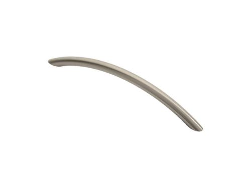 Click Here To Enlarge This Photo Of FTD450CSN - Carlisle Brass Fingertip Design 10mm Bow Handle &lpar;160mm c&sol;c&rpar; 190mm Satin Nickel
