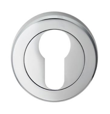 Click Here To Enlarge This Photo Of SZM001CP - Carlisle Brass Serozzetta Euro Profile Escutcheon &lpar;Concealed Fix&rpar; Polished Chrome