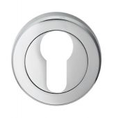 SZM001CP - Carlisle Brass Serozzetta Euro Profile Escutcheon &lpar;Concealed Fix&rpar; Polished Chrome