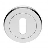 SZM003SC - Carlisle Brass Serozzetta Standard Key Escutcheon &lpar;Concealed Fix&rpar; Satin Chrome