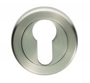 SZR001SN - Carlisle Brass Serozzetta Euro Profile Escutcheon &lpar;Concealed Fix&rpar;  Satin Nickel