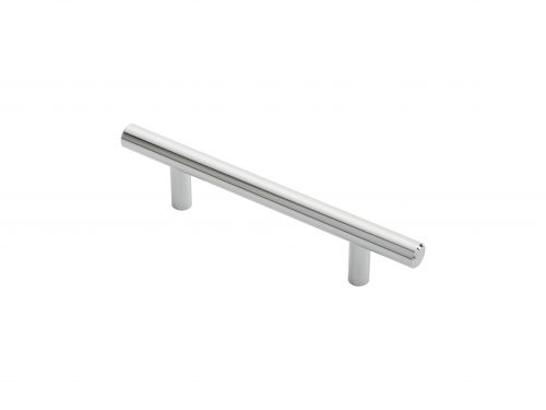 Click Here To Enlarge This Photo Of FTD445ACP - Carlisle Brass Fingertip Design 12mm Steel T-Bar Handle &lpar;96mm c&sol;c&rpar; 156mm Polished Chrome
