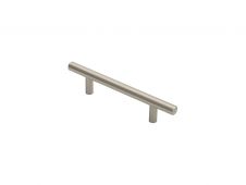 FTD445ASN - Carlisle Brass Fingertip Design 12mm Steel T-Bar Handle &lpar;96mm c&sol;c&rpar; 156mm Satin Nickel