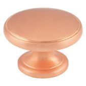 FTD524SCO - Carlisle Brass Fingertip Design Oxford Knob 38mm Satin Copper